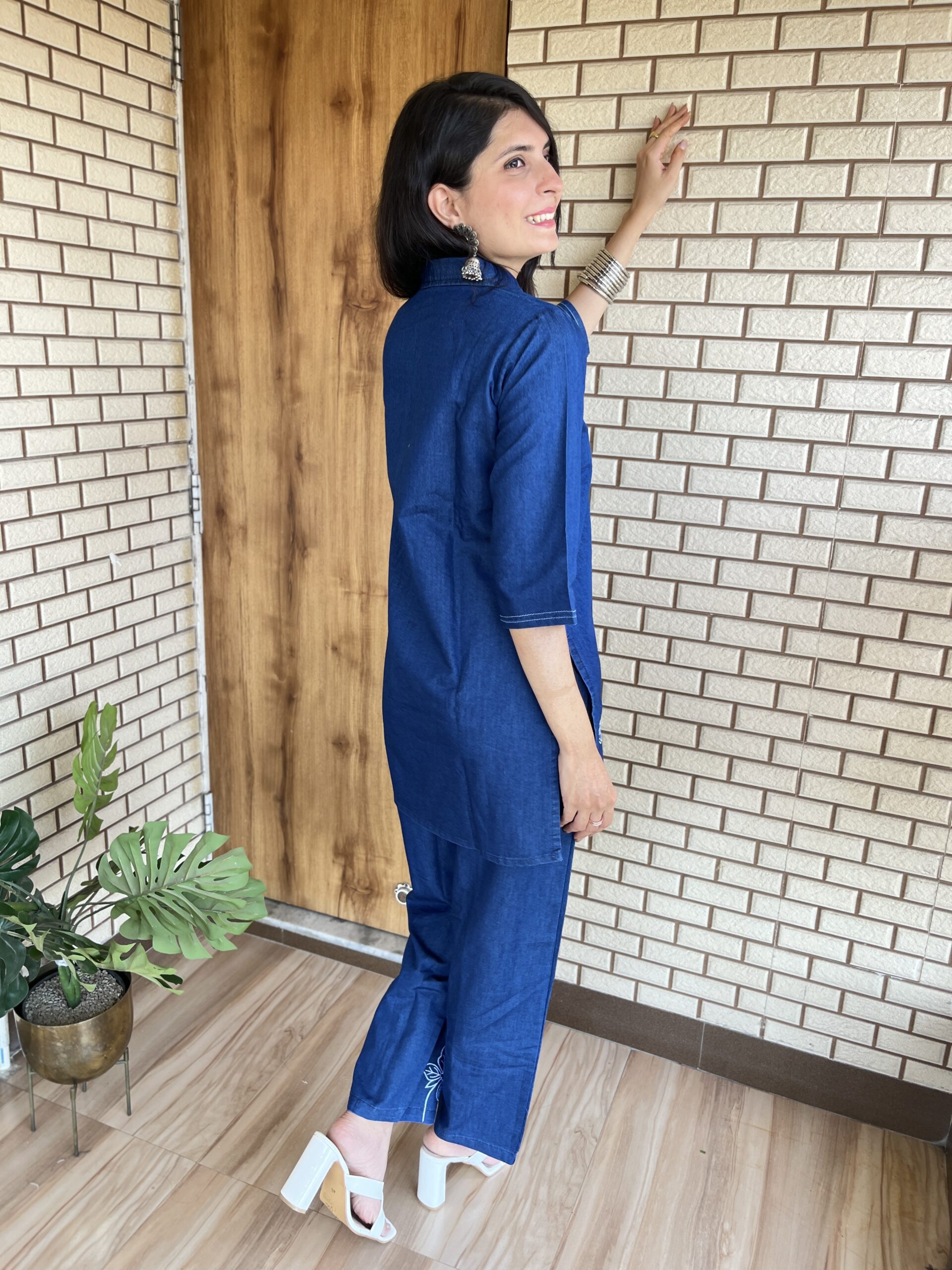 Denim Blue Cord Set - Image 9